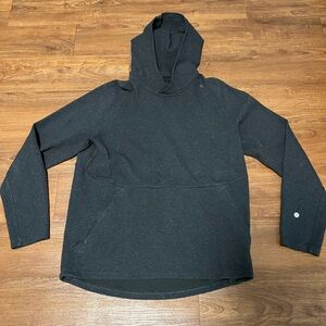 Lululemon Men's Dark Grey / Black Hoodie